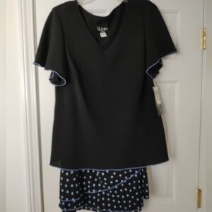 Women's Two Piece Skirt Set Size 22W